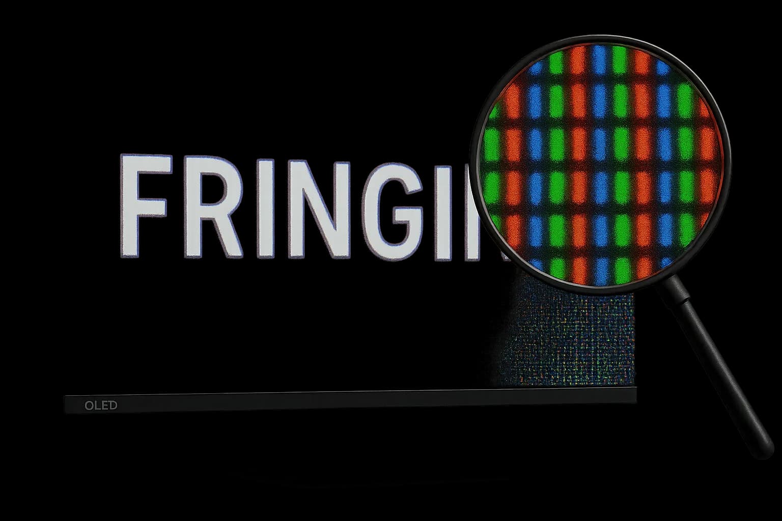 Fringing en texto: Cómo afecta a los monitores OLED